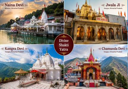 Chandigarh to 4 Goddess Temples – Divine Yatra